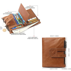 Genuine Leather Men’s Wallet by Snagg It Wallet