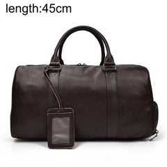 Genuine Leather Travel Duffel by Snagg It Bags