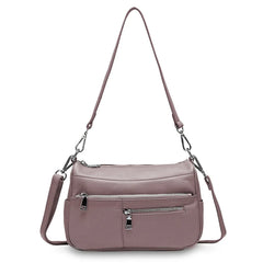 100% Genuine Leather Ruched Hobo Handbag – Noble Temperament Fashion Crossbody & Shoulder Purse for Women