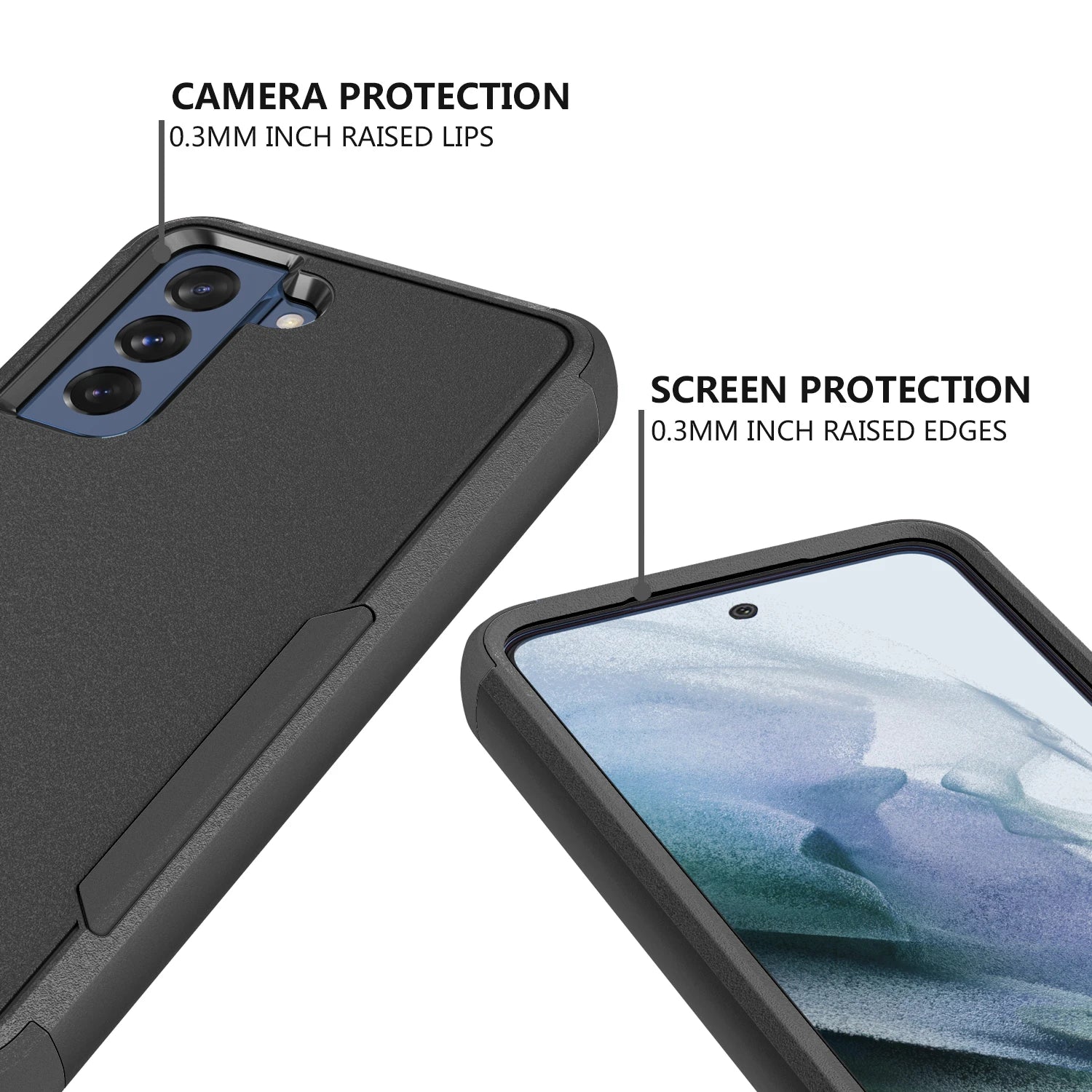 Anti-Shock Protection Case for Samsung Galaxy S25 Ultra / A Series by Snagg A Phone Case