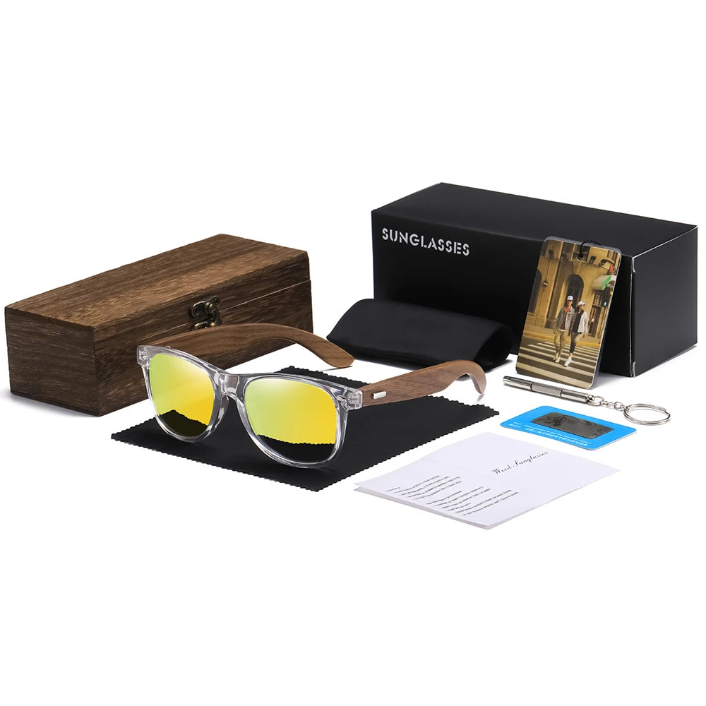Handmade Pilot Style Polarized Sunglasses by Snagg It Sunglasses