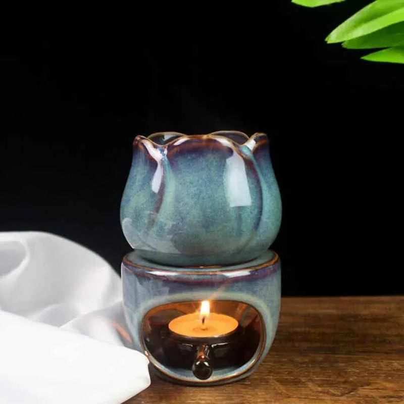 Large Capacity Splited Aroma Burner Candle