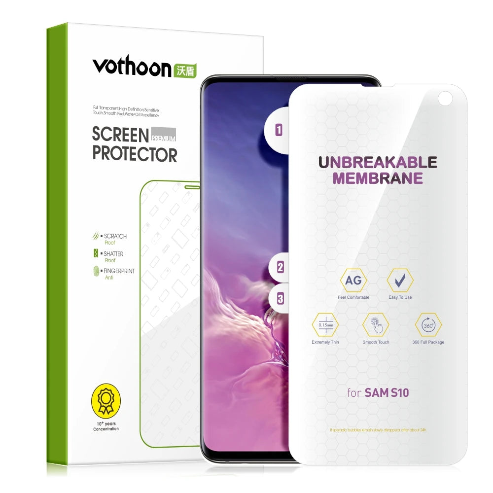 HD Hydrogel Screen Protector for Samsung Galaxy S / Series by Snagg A Screen Protector