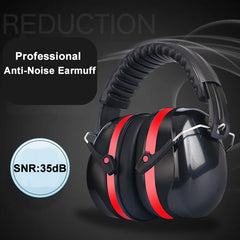 Noise Reduction Adjustable Headphone SNR-35dB by Snagg An Earmuff