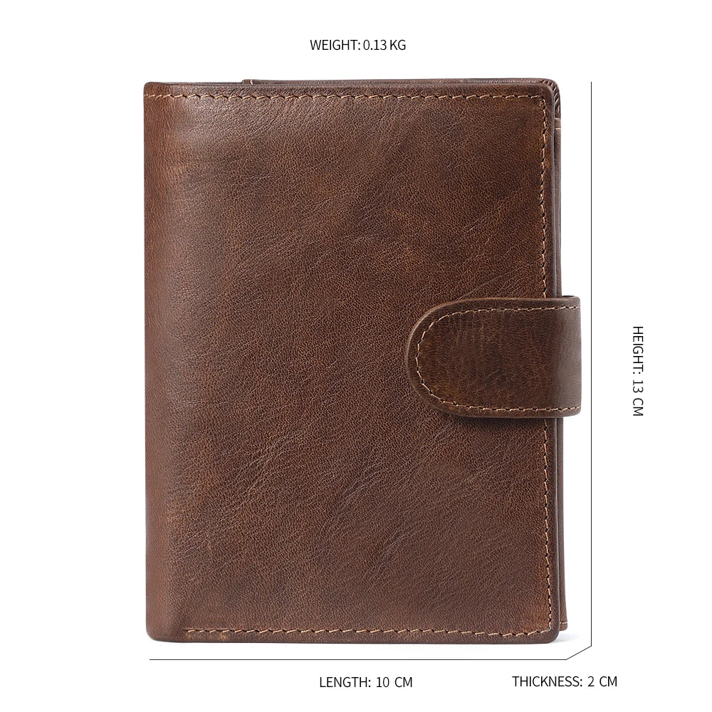 Genuine Leather Men’s Wallet by Snagg It Wallet
