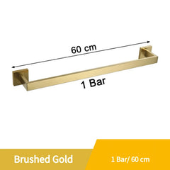 Stainless Steel Towel Rack – Single & Double Bar by Snagg A Rack