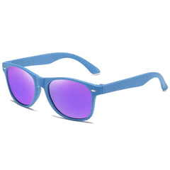 Polarized Wooden Straw Sunglasses by Snagg It Sunglasses