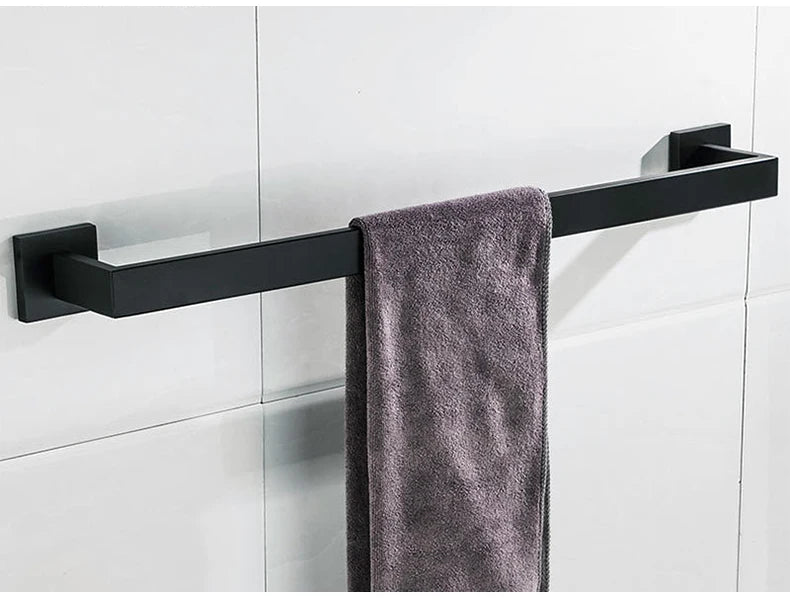 Stainless Steel Towel Rack – Single & Double Bar by Snagg A Rack
