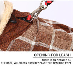 Warm Fleece Winter Big Dog Jacket by Snagg A Jacket