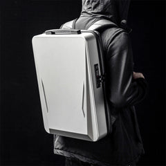 Men’s Anti-Theft 17.3" Hard Shell Laptop Backpack by Snagg A Backpack