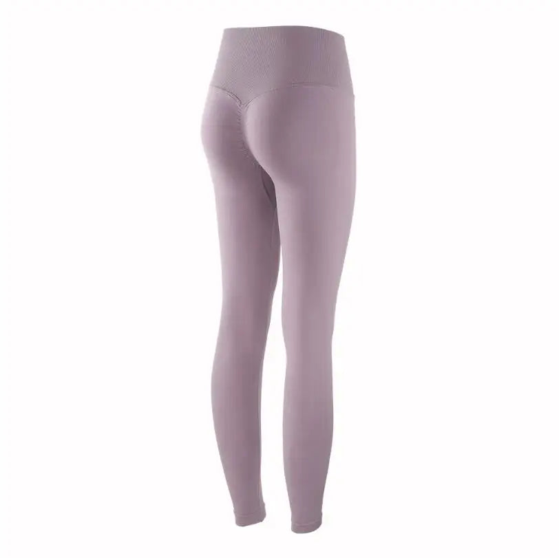 Women's High Waist Scrunch Butt Yoga Leggings | Seamless High Elastic Gym Running Training Fitness