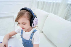 Kids earmuffs with soft leather headband – image 5
