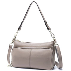 100% Genuine Leather Women's Hobo Shoulder Bag – Crossbody Messenger Bag in High-Quality Fashion Design