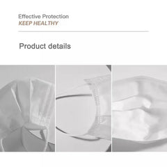 50-200pcs Disposable Mask Earloop by Snagg A Face Mask