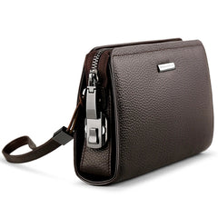 Genuine Leather Lock Clutch Wallet by Snagg It Wallet