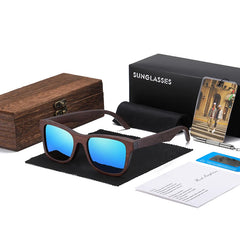 Handmade Natural Bamboo Polarized Sunglasses by Snagg It Sunglasses