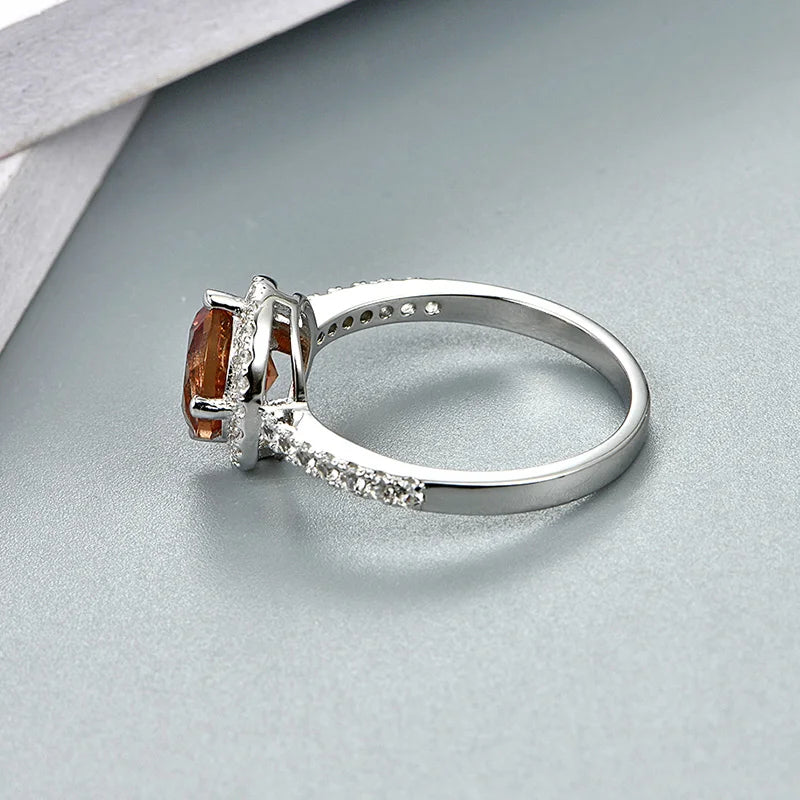 Solid 925 Sterling Silver Color Change Ring by Snagg A Ring