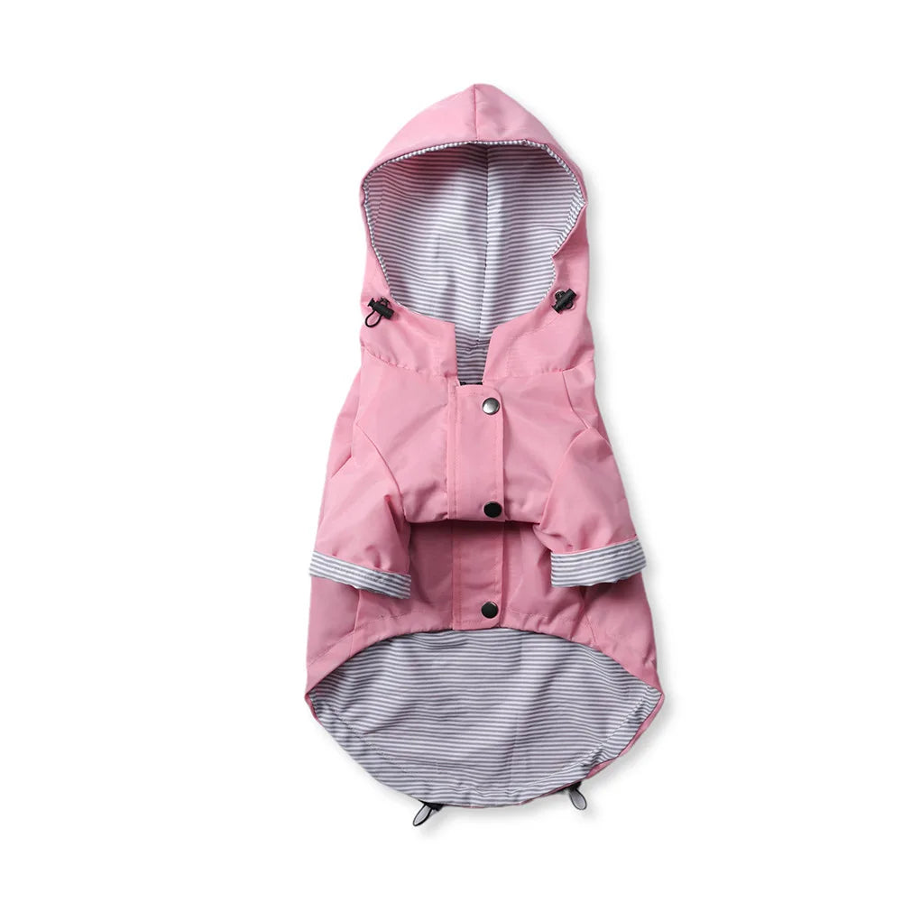Waterproof Dog Raincoat with Hood by Snagg A Raincoat