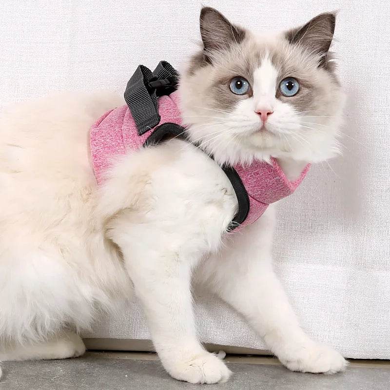 Adjustable Anti-Escape Cat Harness & Leash Set - SnaggIt