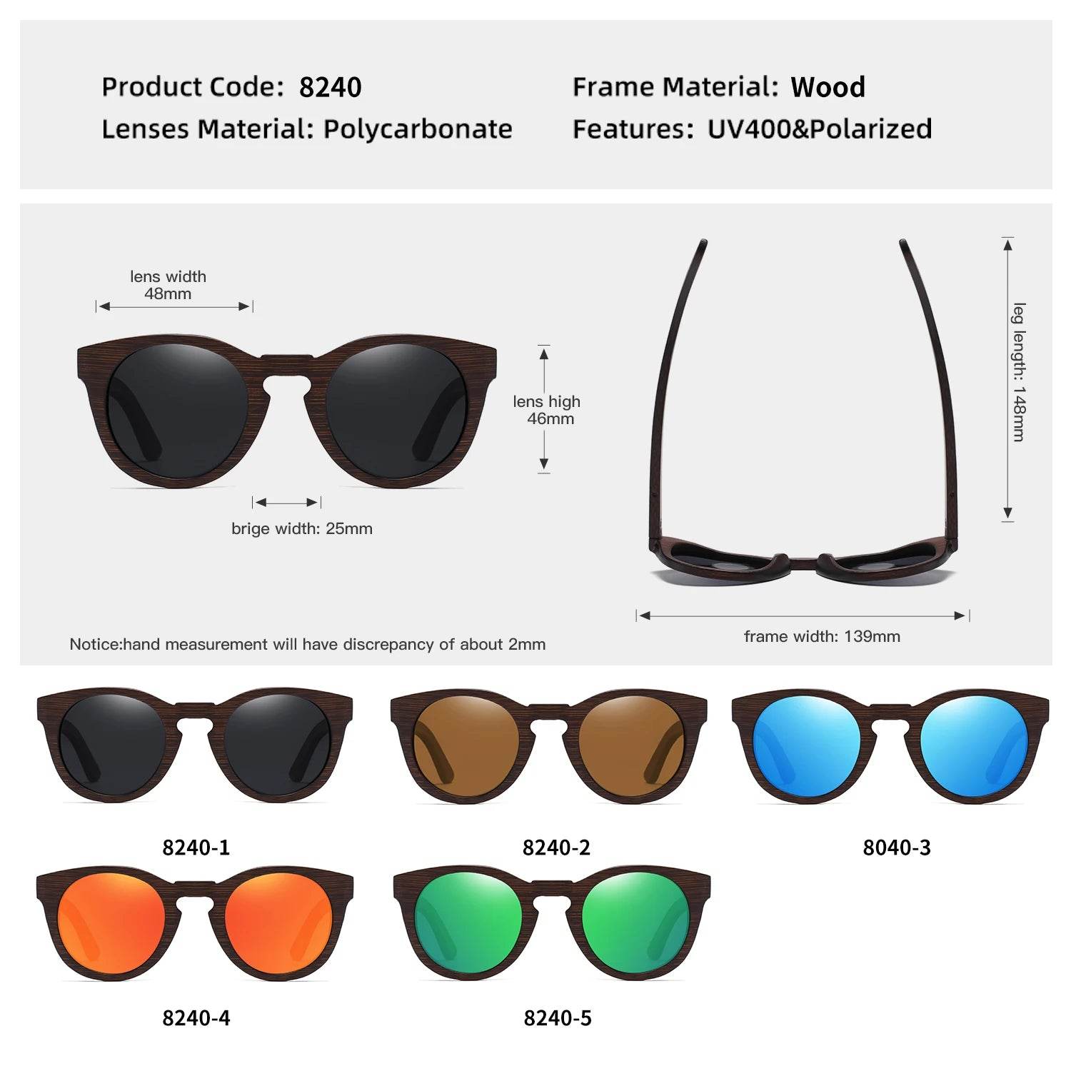 Bamboo Polarized Sunglasses - SnaggIt