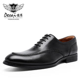 Elegant Genuine Leather Men’s Dress Shoes by Snagg A Shoes