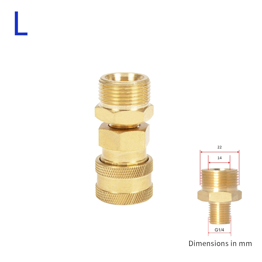 Pressure Washer Bayonet Fitting for Spray Gun & Lance by Snagg A Fitter