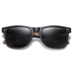 Handmade Walnut Wooden Polarized Sunglasses by Snagg It Sunglasses