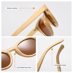 Bamboo Polarized Sunglasses - SnaggIt
