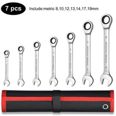 72-Tooth Metric Ratchet Wrench - SnaggIt