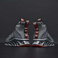 Grey Sneakers – Lightweight Trainers with Height Boost by Snagg A Shoes