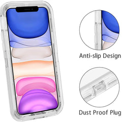 Clear Transparent Shockproof Armor Case - For iPhone 16 Series - Phone Cases & Covers