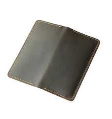 Handmade Vintage Leather Long Wallet by Snagg It Wallet