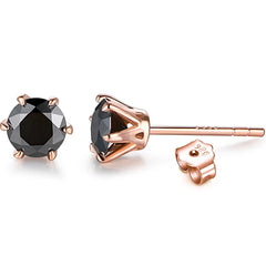 Moissanite Stud Earrings by Snagg An Earring