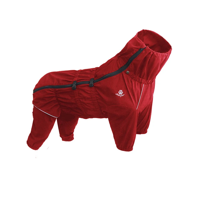 Waterproof Outdoor Dog Jumpsuit by Snagg A Jacket