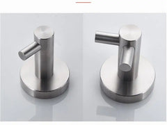 Brushed Nickel Wall Mounted Robe Hook by Snagg A Hook