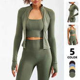 Women's 2/3-Piece Soft Breathable Yoga Set | High Waist Fitness Gym Suit Tracksuit Workout Clothes