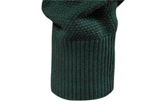 Men’s Spliced Cotton-Lycra Pullover | Premium O-Neck Winter Knitted Sweater