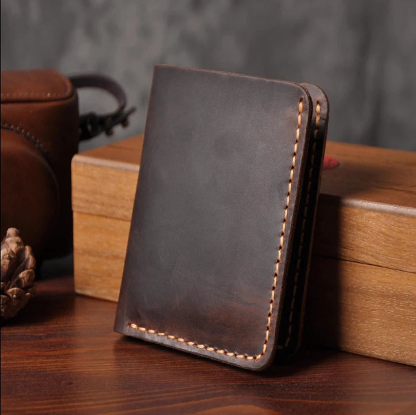 Men’s Handmade Vintage Wallet by Snagg It Wallet