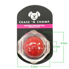 Durable Squeaker Dog Ball - SnaggIt