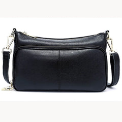100% Genuine Leather Women's Hobo Shoulder Bag – Crossbody Messenger Bag in High-Quality Fashion Design
