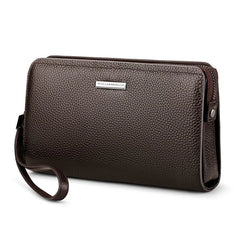 Genuine Leather Lock Clutch Wallet by Snagg It Wallet