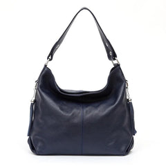 Soft Genuine Leather Tassel Hobo Bag – Elegant Women's Shoulder & Messenger Purse Satchel