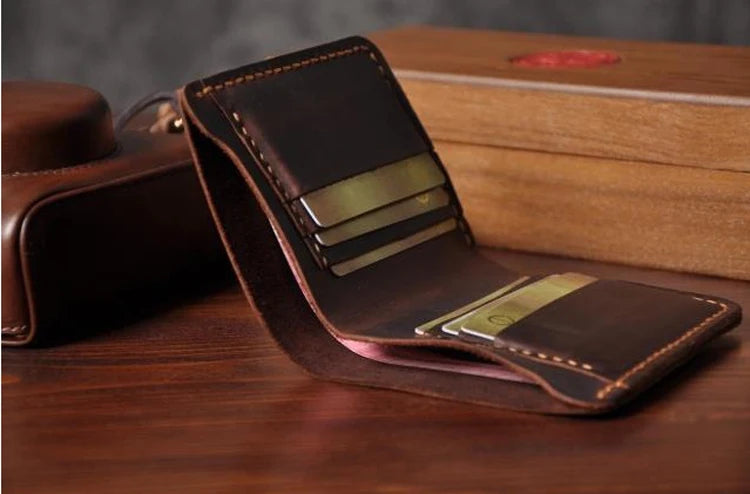 Men’s Handmade Vintage Wallet by Snagg It Wallet