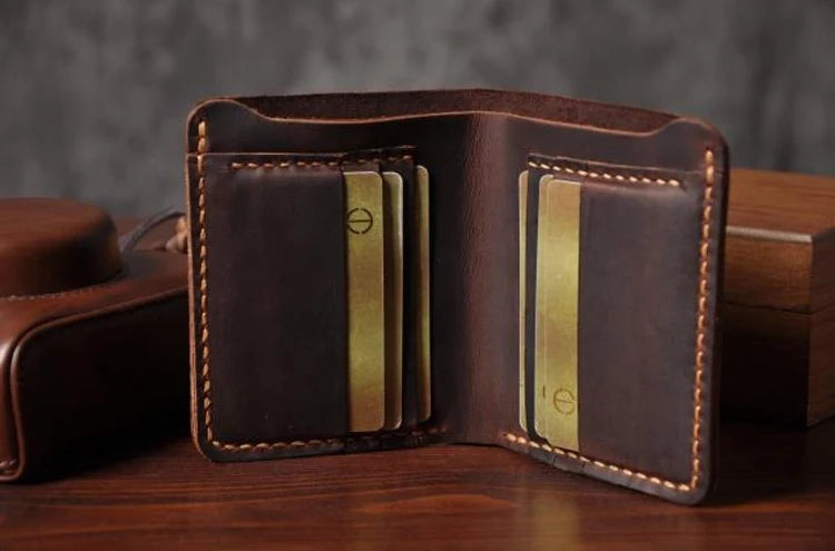 Men’s Handmade Vintage Wallet by Snagg It Wallet