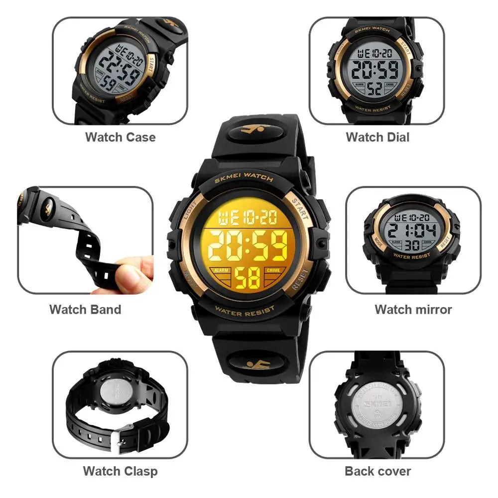 Kids LED Digital Watch by Snagg A Watch