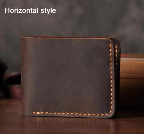 Men’s Handmade Vintage Wallet by Snagg It Wallet