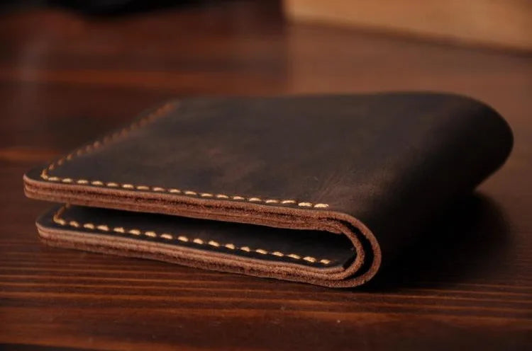 Men’s Handmade Vintage Wallet by Snagg It Wallet