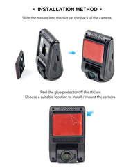 2K Quad HD+ Buffered Parking Dash Cam | Super Night Vision & GPS Logger