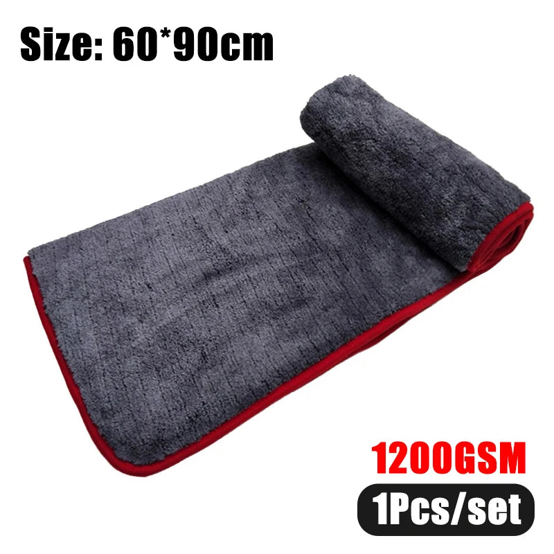 1200GSM Microfiber Car Drying Towel by Snagg A Microfiber Towel
