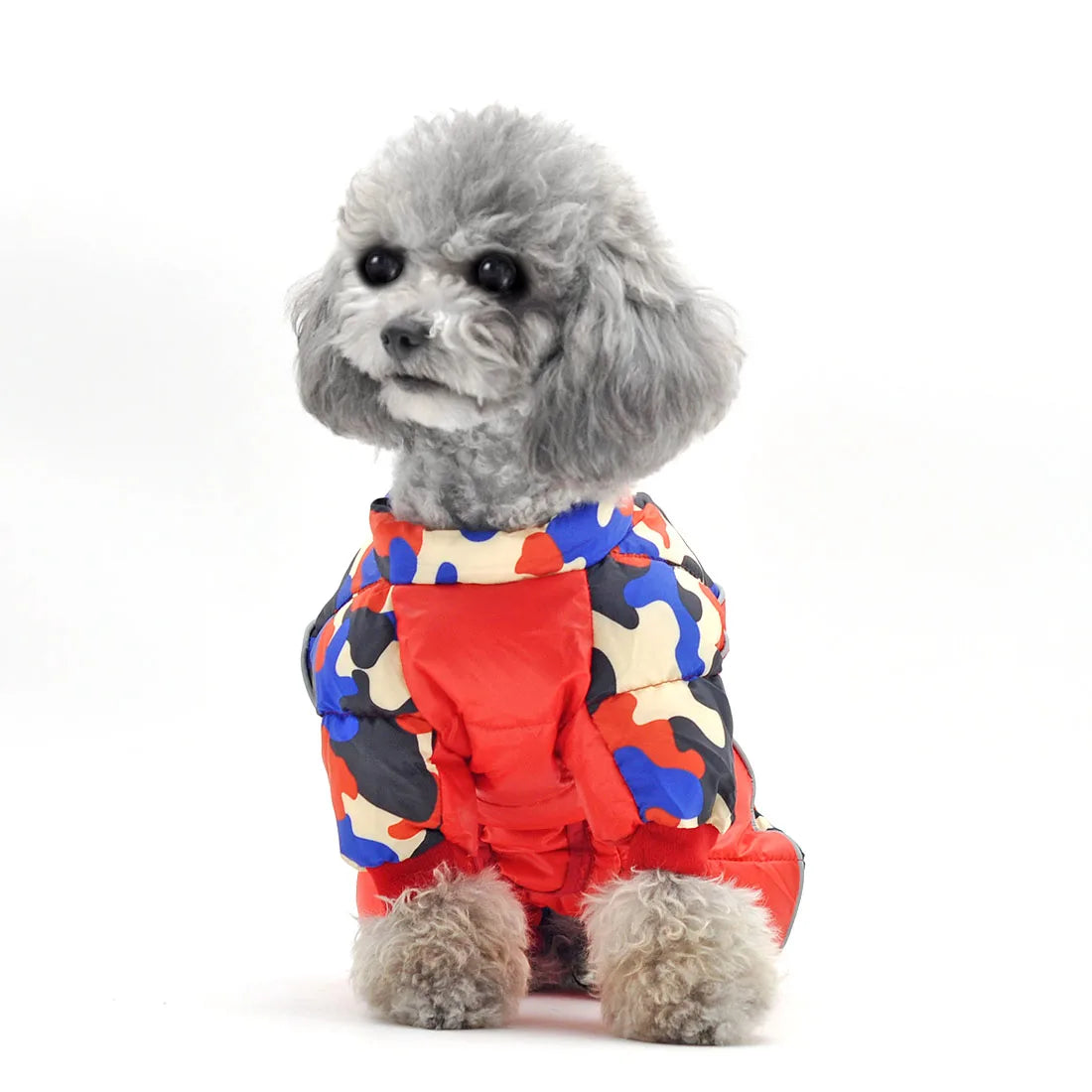 Waterproof Dog Snow Suit – Super Warm Soft Full-Cover Belly Overalls for Small Dogs